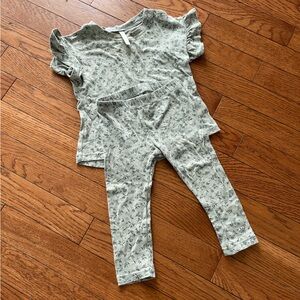 Rylee & Cru Ruffle Sleeve Top and Matching Leggings